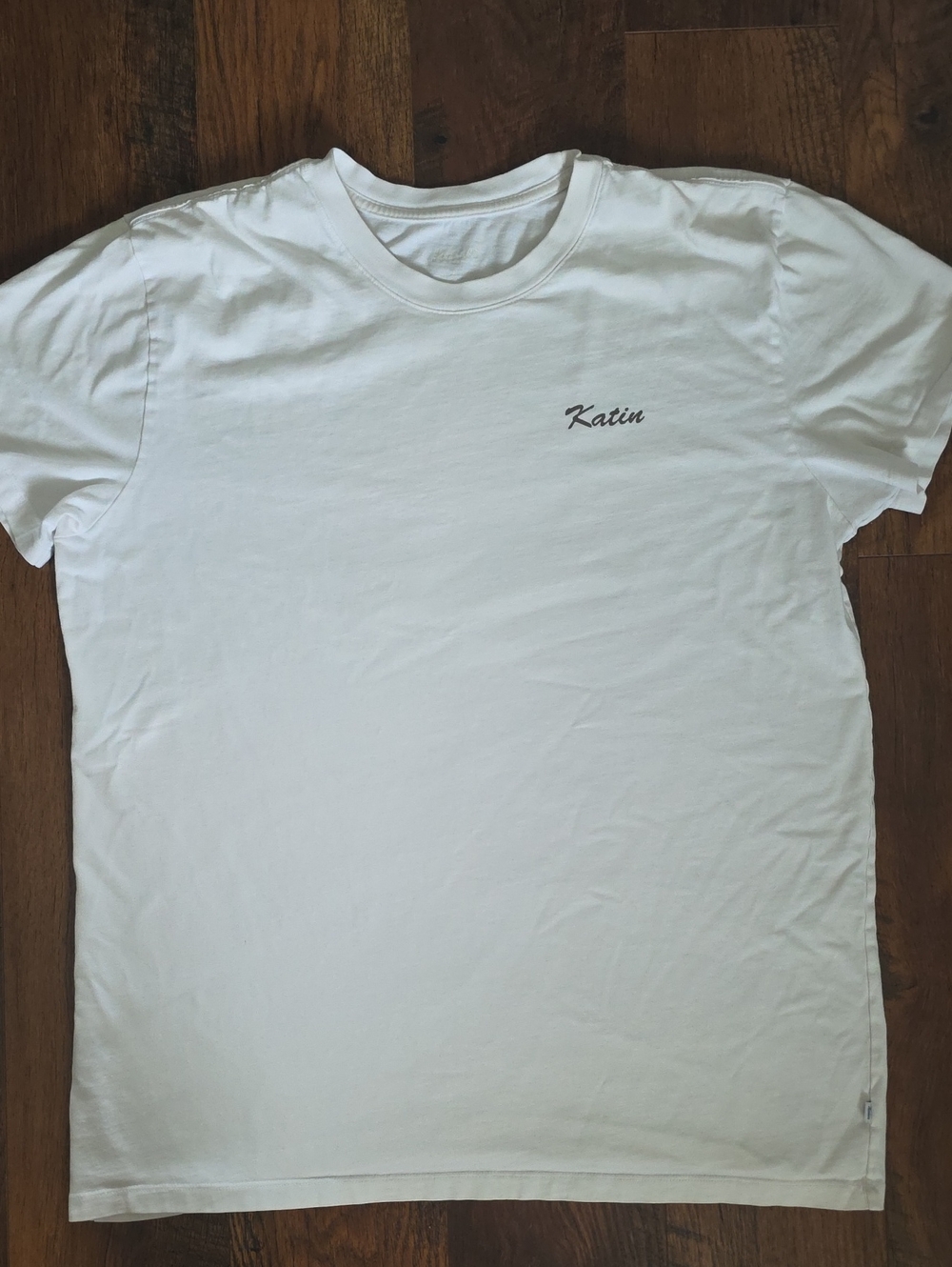 Katin Men’s Classic White Logo T-Shirt Xl - Picture 2 of 3
